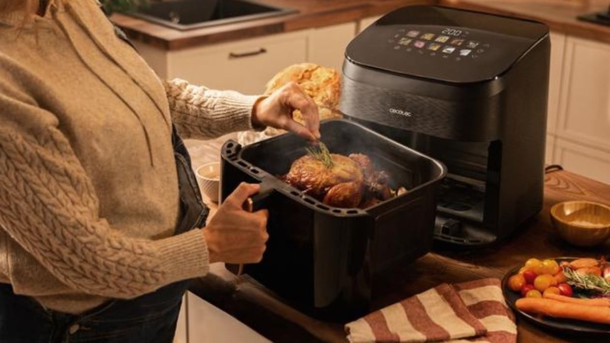 Freidora de aire Cecotec Cecofry&Grill Smokin' 8500