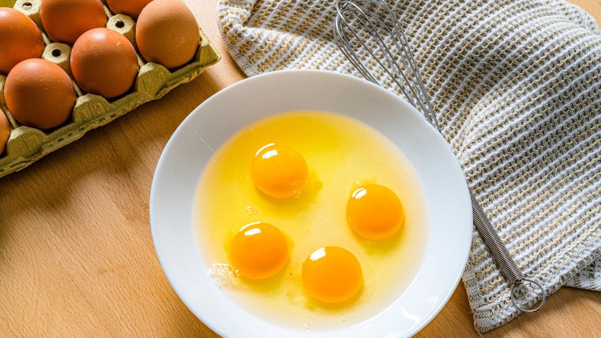 Huevos clara