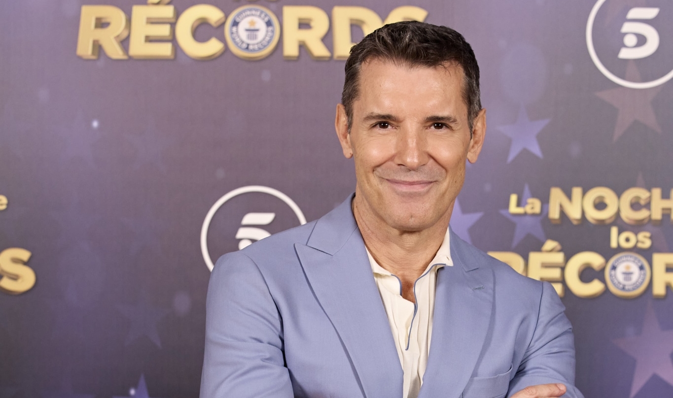 Jesús Vázquez presenta 'La noche de los récords' en Telecinco