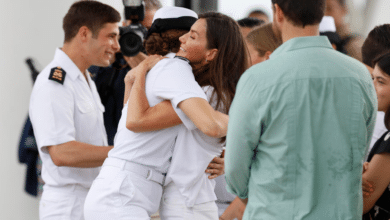 Las imágenes del reencuentro entre la reina Letizia y la princesa Leonor en Panamá