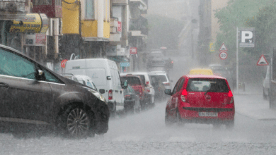 Acaba el Puente de Mayo con lluvias generalizadas y bajada de temperaturas