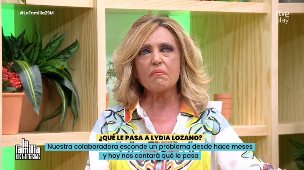 Lydia Lozano, en 'La familia de la tele', este jueves 29 de mayo