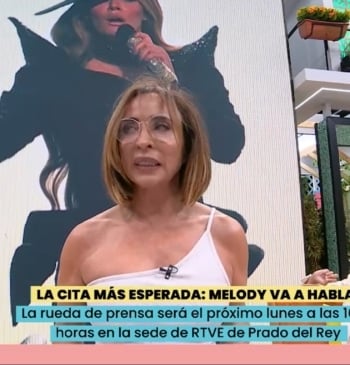 RTVE pone fecha entre gritos a la reaparición pública de Melody