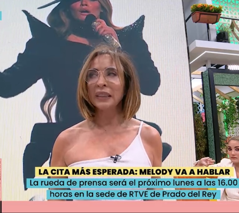 RTVE pone fecha entre gritos a la reaparición pública de Melody