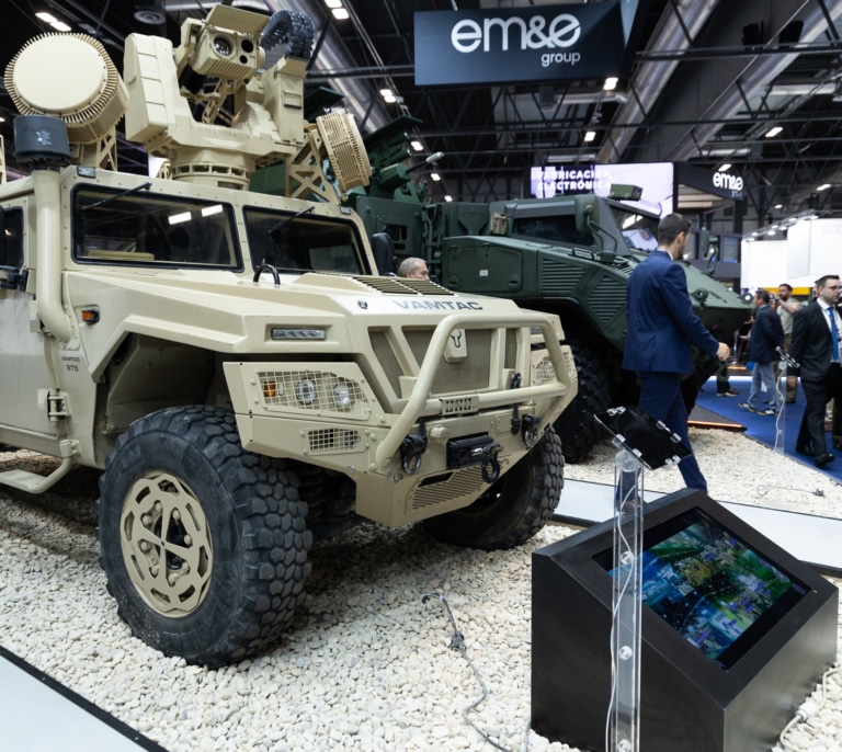 La tecnología de Israel se cuela en la feria militar de Feindef a pesar del veto del Gobierno