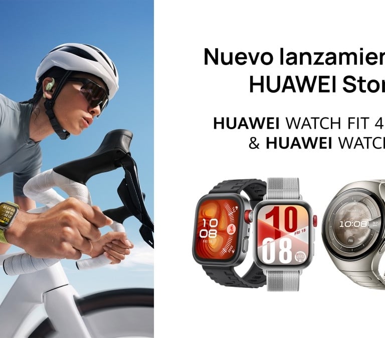 HUAWEI presenta los WATCH 5 y FIT 4 Pro: sus nuevos smartwatches que van a arrasar entre deportistas