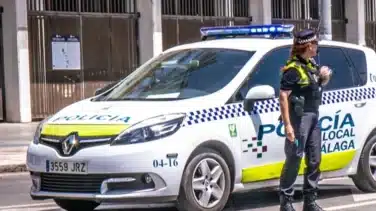 Detenido tras chocar drogado con un coche policial