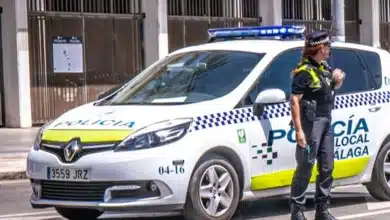 Detenido tras chocar drogado con un coche policial