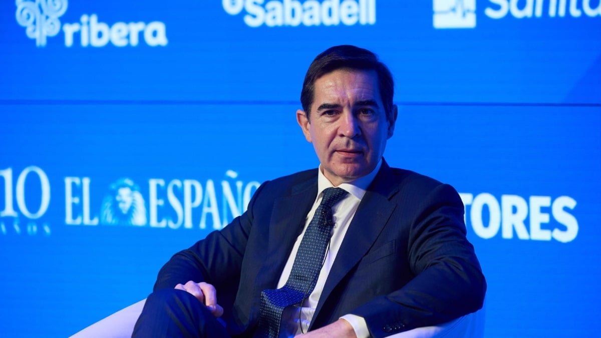 El presidente del BBVA, Carlos Torres, durante la V edición del foro económico español ‘Wake Up, Spain!’