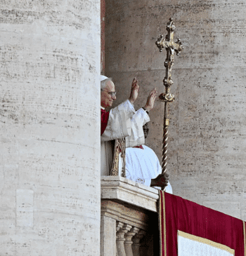 El papa agustino en la Ciudad de Dios