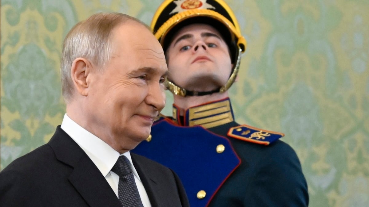El líder ruso, Vladimir Putin, en el Kremlin