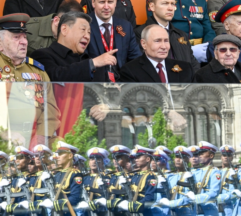 Putin tergiversa la historia en el Día de la Victoria: "Rusia es una barrera contra el nazismo"