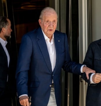 El rey Juan Carlos, horas antes del acto de conciliación con Revilla [...]