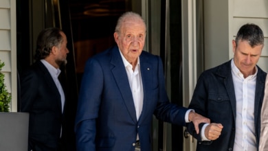 El rey Juan Carlos, horas antes del acto de conciliación con Revilla tras la demanda: "Hace mucho tiempo que no voy a Santander"