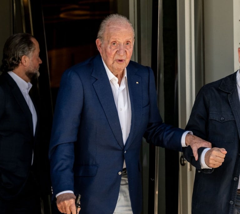El rey Juan Carlos, horas antes del acto de conciliación con Revilla tras la demanda: "Hace mucho tiempo que no voy a Santander"