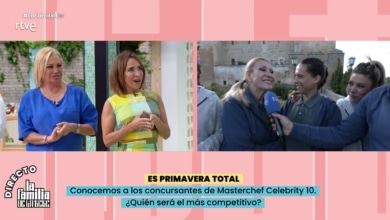 'La familia de la tele' fuerza la primera bronca en RTVE: el manotazo de Rosa Benito, concursante de 'Masterchef celebrity'