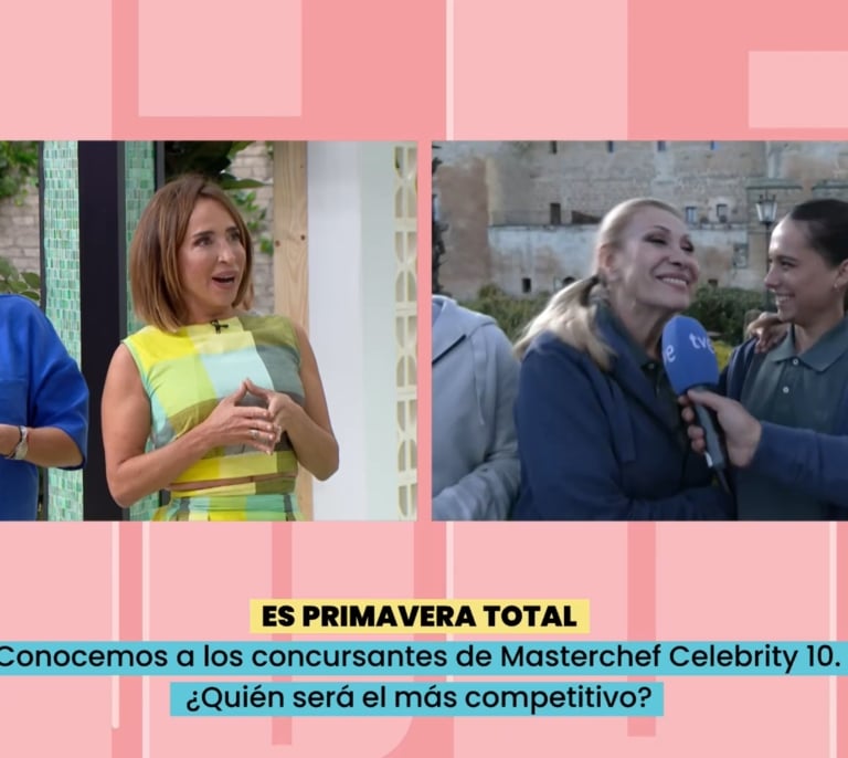 'La familia de la tele' fuerza la primera bronca en RTVE: el manotazo de Rosa Benito, concursante de 'Masterchef celebrity'
