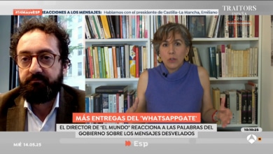 Joaquín Manso ('El Mundo') llama "amanuense del presidente del Gobierno" a Irene Lozano ('El Diario')