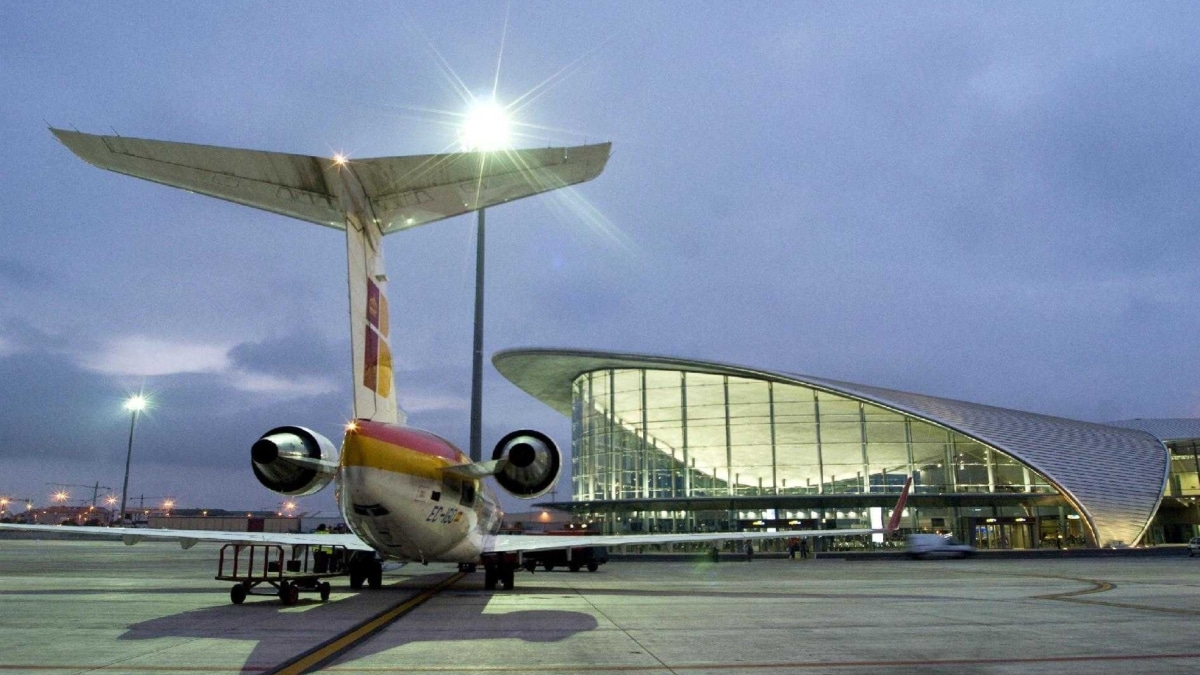 Imagen del aeropuerto de Valencia