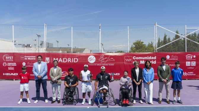 Madrid despide el 13º Torneo Internacional Wheelchair Fundación Emilio Sánchez con récord de participación