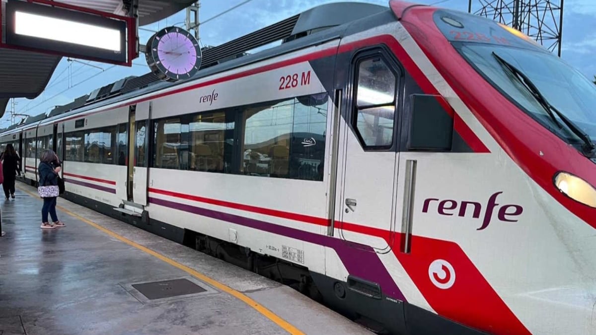 Un vagón de Renfe en una foto de archivo.