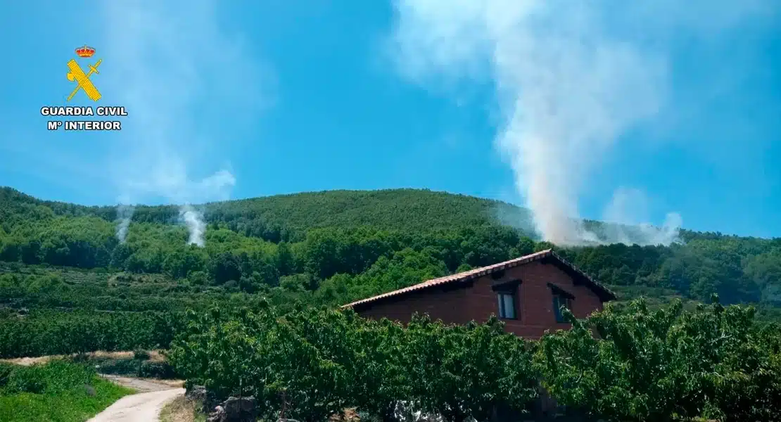 Prisión provisional para un hombre por prender siete focos en un paraje natural