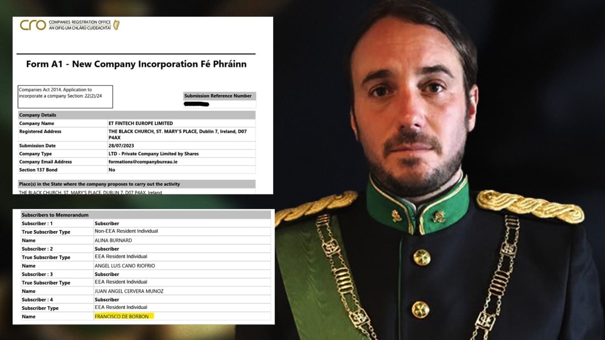 Un sobrino del rey emérito creó una de las empresas de 'criptos' vinculada al caso del policía de la droga en la UDEF