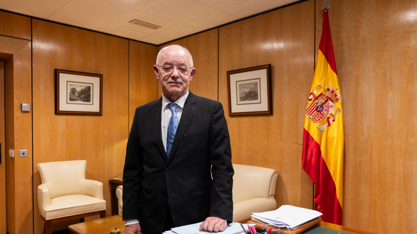 José Luis Costa Pillado, vocal del sector conservador del Consejo General del Poder Judicial (CGPJ) en una entrevista para 'El Independiente' en mayo de 2025