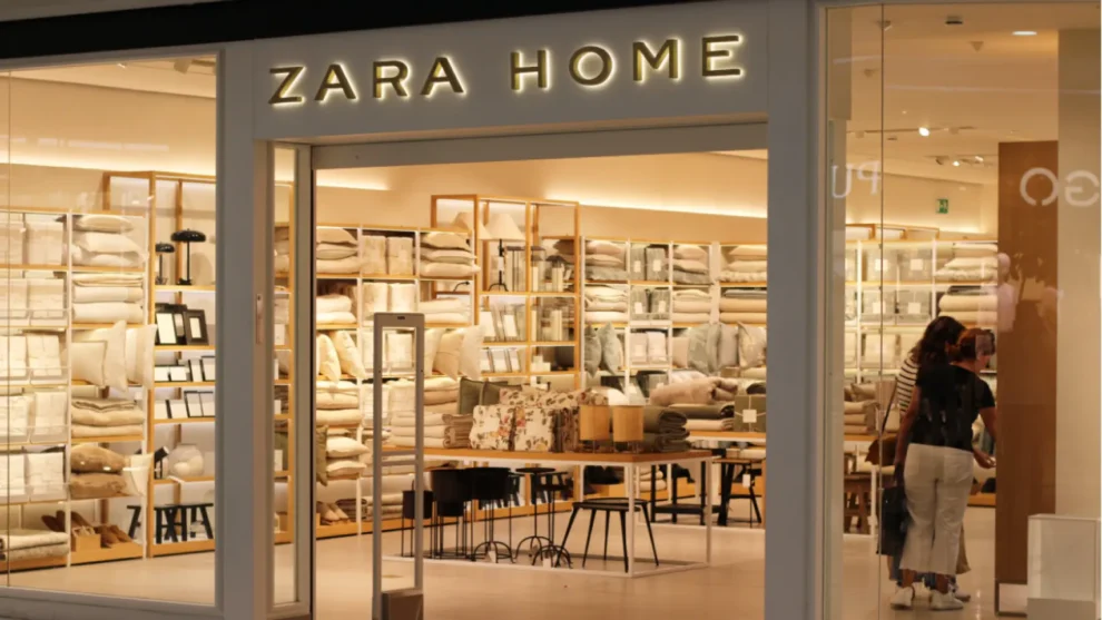 Fachada de una tienda de Zara Home.
