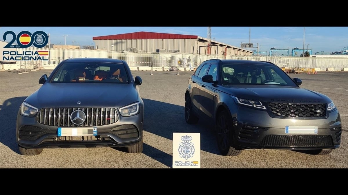Diez detenidos y 13 coches robados recuperados en el puerto de Algeciras