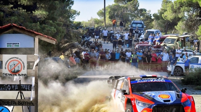 Crónica del Rally Acrópolis: Emoción y desafíos en Grecia. 2ª jornada