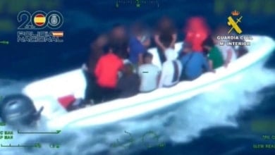 Detenidos dos patrones por llevar a 15 migrantes en patera a Formentera