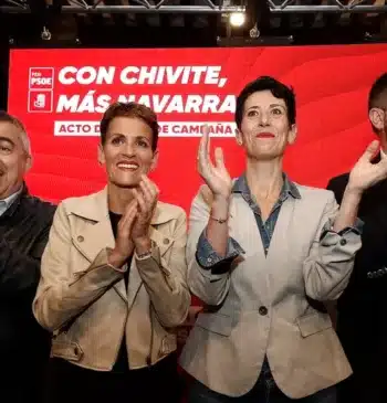 Chivite, Alzórriz y Saiz, la 'cuadrilla' en apuros de Cerdán en Navarra