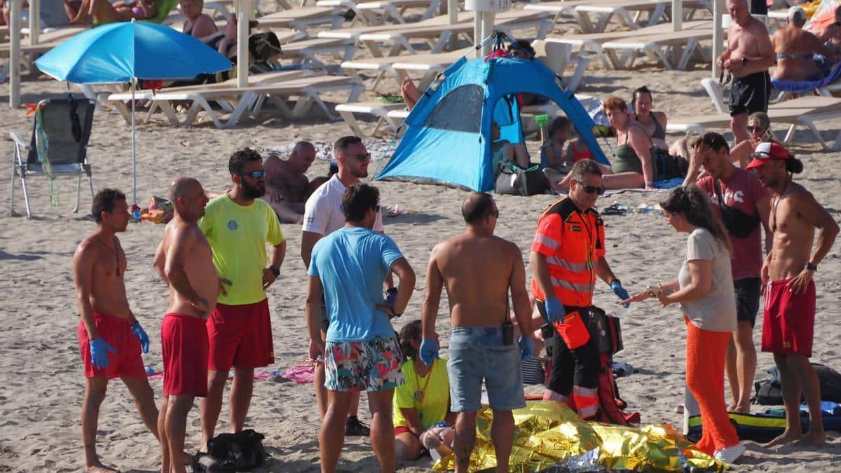 Fallece una turista francesa en la Playa de Palma