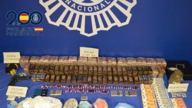 Detienen en Salamanca un ‘supermercado’ de droga con hachís, cocaína, éxtasis y speed