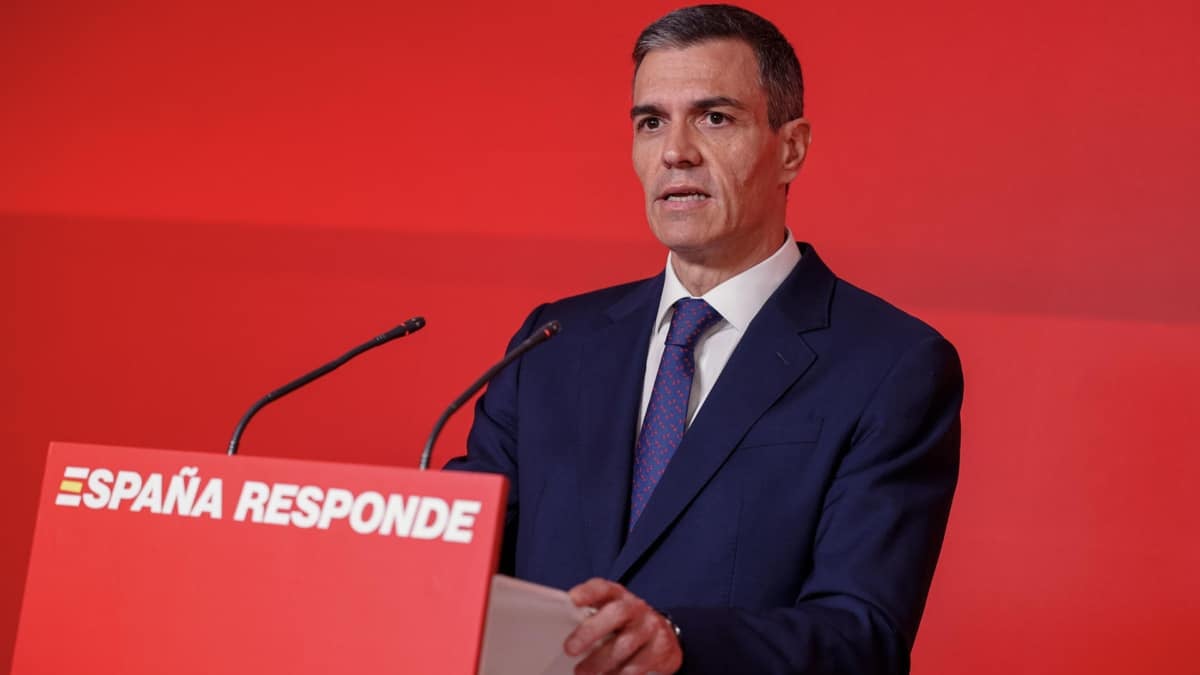 Siga en directo la comparecencia de Pedro Sánchez desde la sede del PSOE