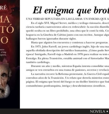 Almuzara lanza 'El enigma que brotó del fuego', la primera novela del [...]