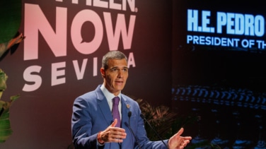 Sánchez evita señalar a Trump en el arranque de la cumbre de financiación al desarrollo en Sevilla