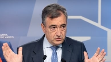 Aitor Esteban reafirma el apoyo del PNV a Sánchez: "La única manera de que acabe la legislatura es por voluntad del propio presidente"