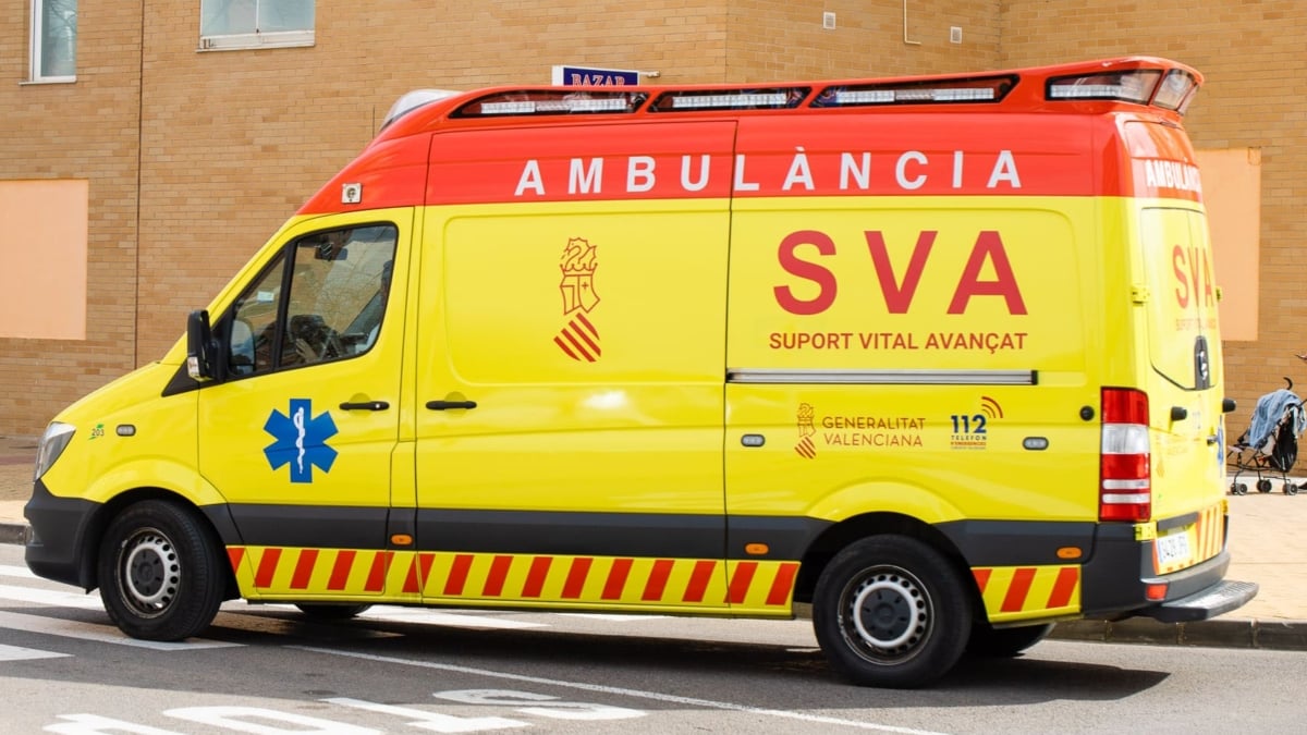 Ambulancia de la Comunidad de Valencia.
