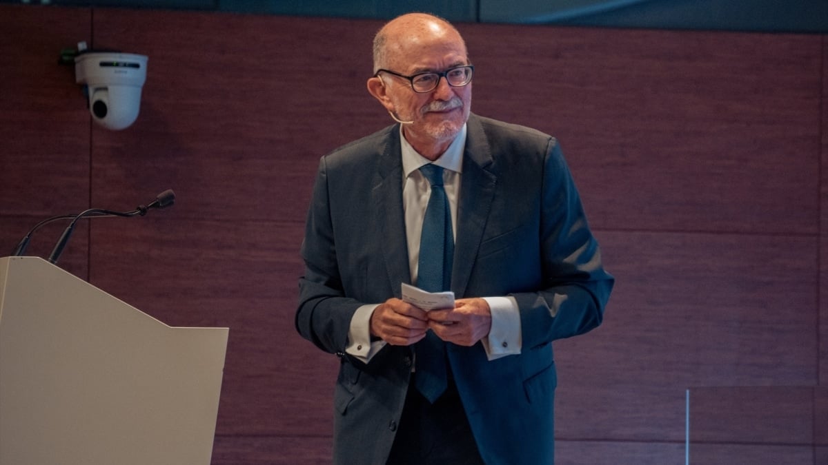 El director general del Club Español de la Energía, Arcadio Gutiérrez, en junio de 2024.