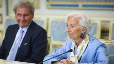 Lagarde (BCE) alerta de un freno a la economía por las tensiones globales