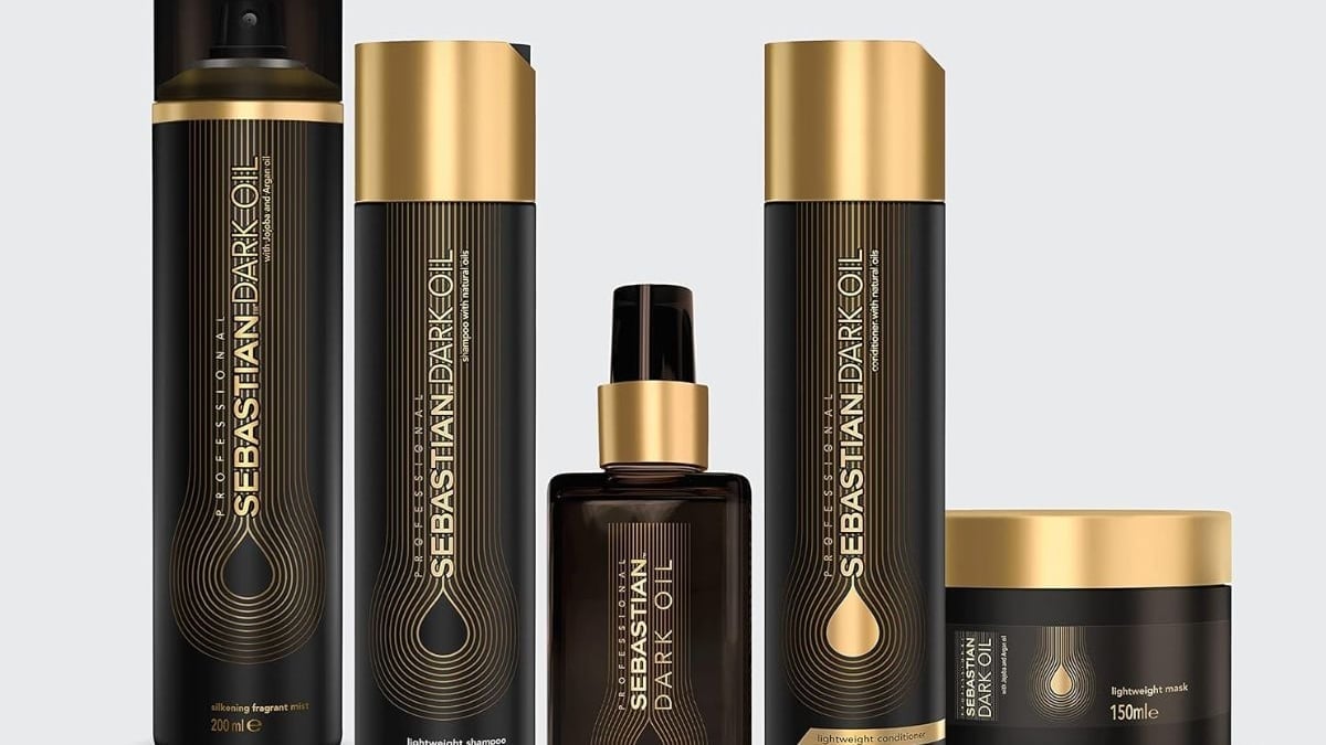 Bruma capilar, spray suavizante y acondicionador Sebastian Professional Dark Oil