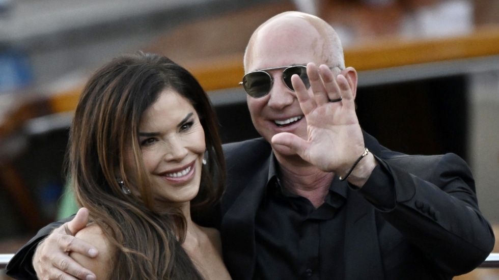 Bezos pone punto final a su boda de tres días en Venecia con un concierto de Lady Gaga y Elton John