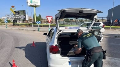 Detenido en Torija con 4 tabletas de hachís y 2.990 euros en efectivo