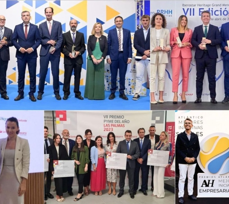 Canarias impulsa el tejido empresarial con tres premios de referencia que destacan el panorama regional