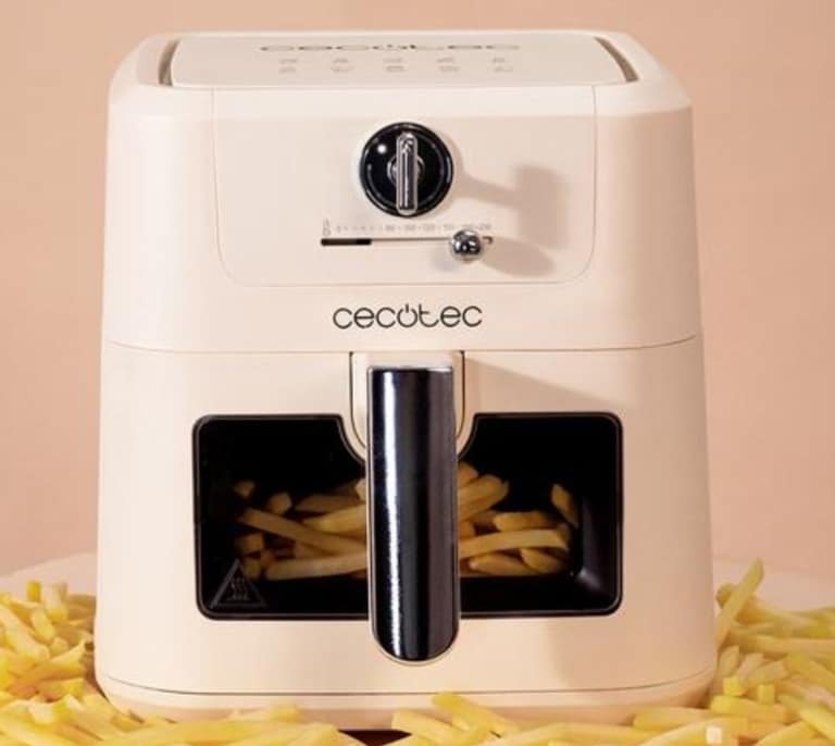 Adiós a comer mal: la freidora de aire Cecofry de Cecotec más innovadora ahora por menos de 60€