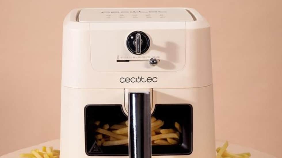 Adiós a comer mal: la freidora de aire Cecofry de Cecotec más innovadora ahora por menos de 60€