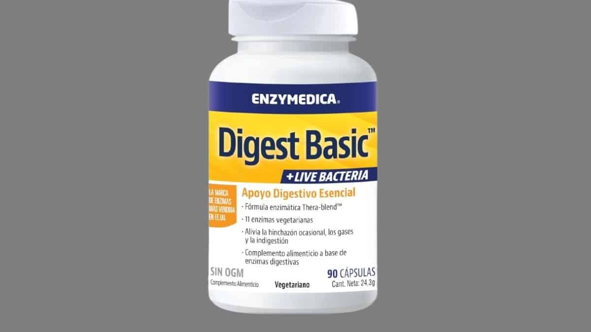 Complemento alimenticio Digest Basic Enzymedica