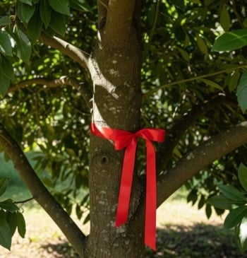 El significado de poner una cinta roja en un árbol de laurel [...]